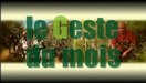 Le geste du mois